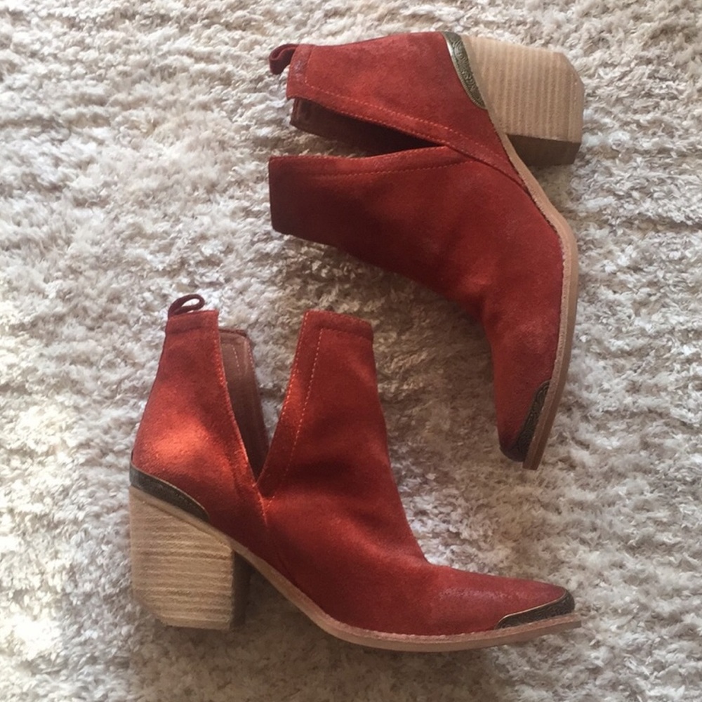 COPY - Rust Jeffrey Campbell Cromwell bootie